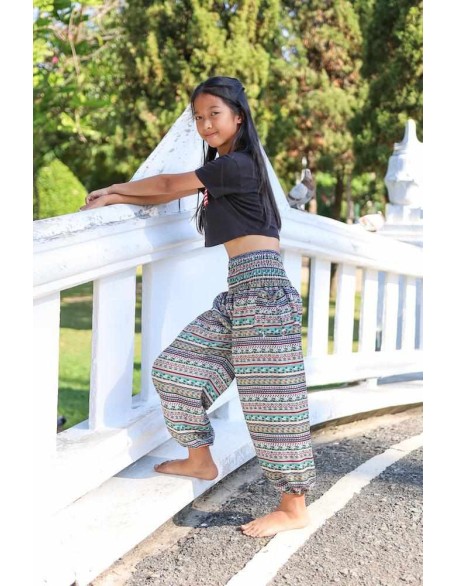 KIDS BOHO HAREM PANTS