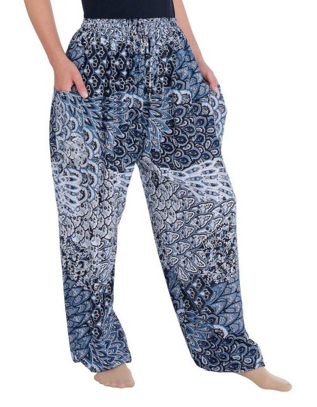 Colorful Harem Pants with Drawstring