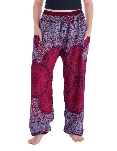 Geometric Mandala Harem Pants