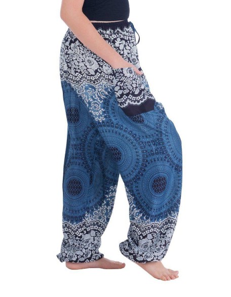 Geometric Mandala Harem Pants