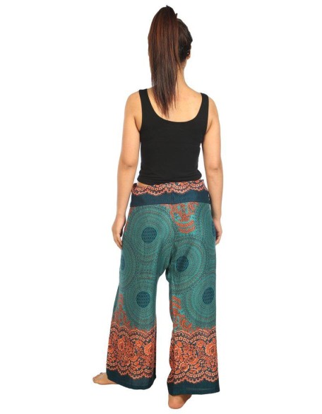 Mandala Fisherman Yoga Pants