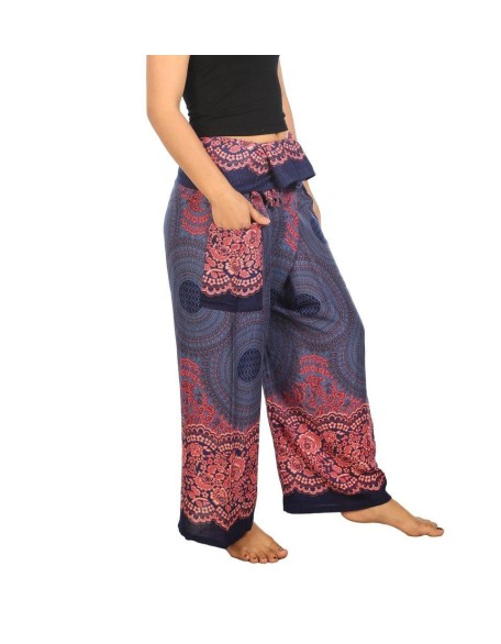 Mandala Fisherman Yoga Pants