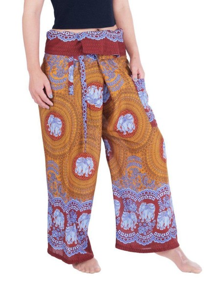 Thai Fisherman Pants Elephant Print