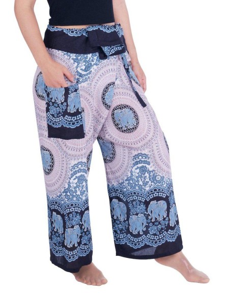 Thai Fisherman Pants Elephant Print