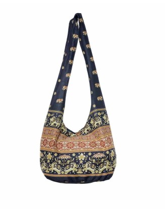 Boho Sling Purse Black