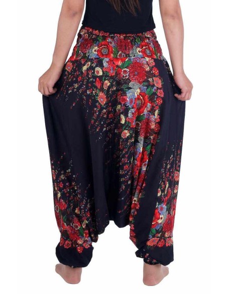 Floral Harem Pants