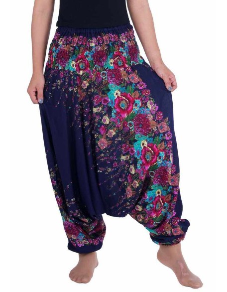 Floral Harem Pants