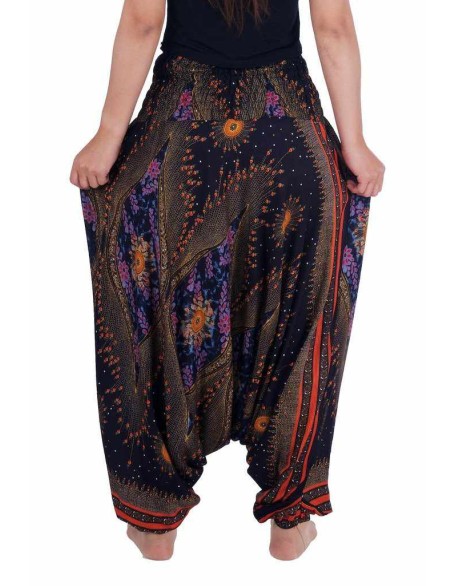 Flower Eye Harem Pants