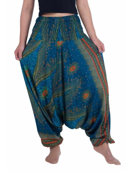 Flower Eye Harem Pants