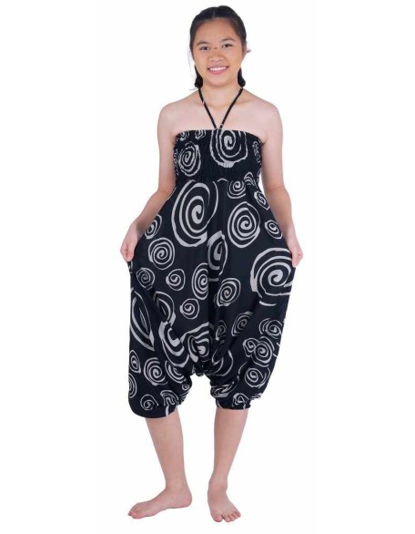 Harem Pants Circle Print