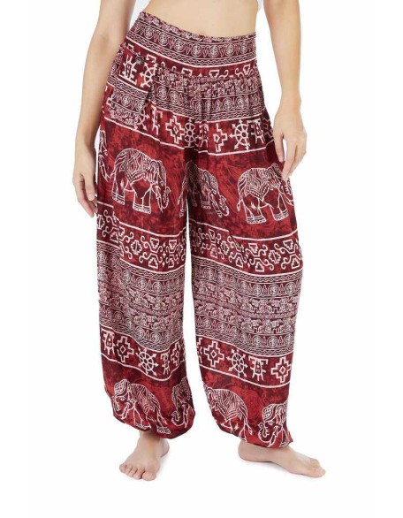 Burgundy Harem pants