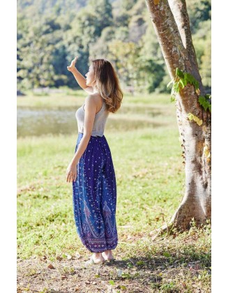 Blue Harem hippie Trousers