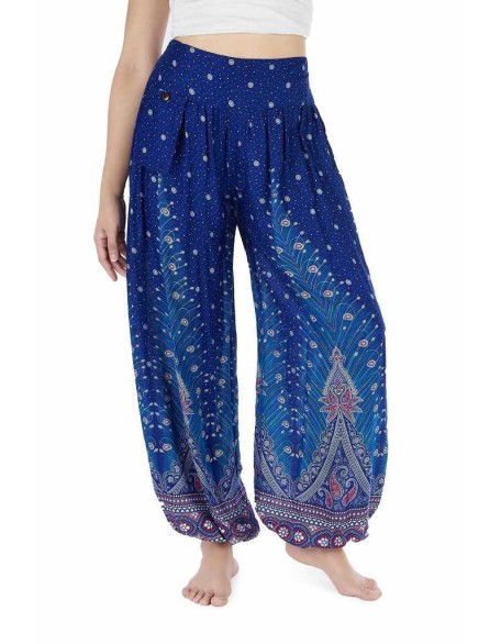 Blue Harem hippie Trousers