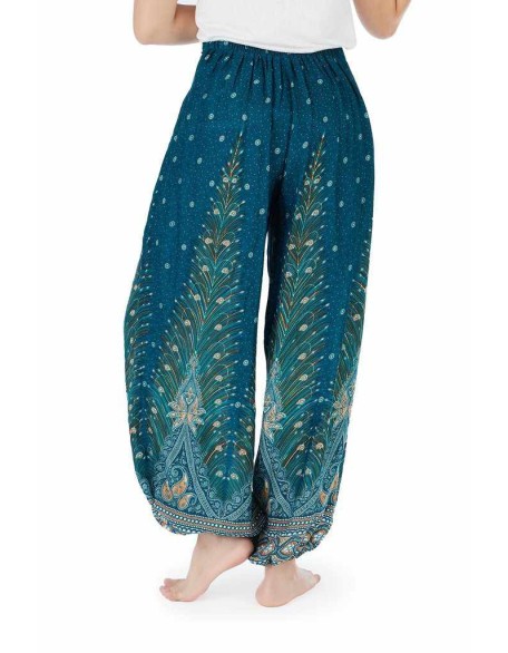 Girls Bohemian Pants - Teal