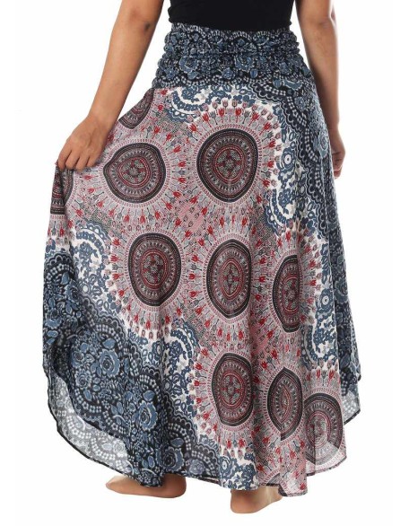 WOMEN BOHEMIAN MANDALA SKIRT